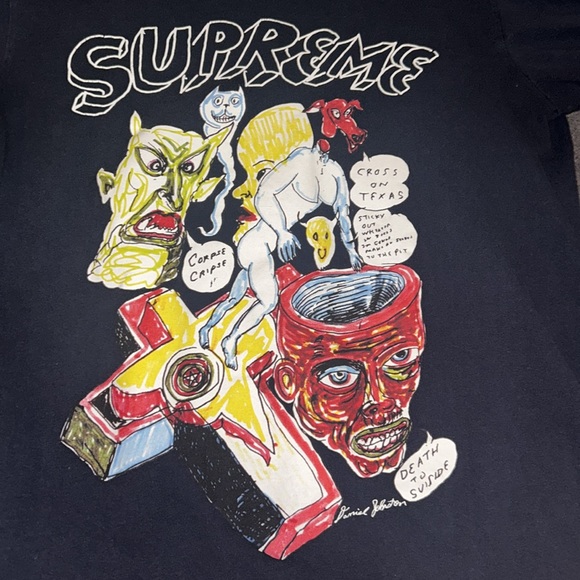 Supreme x Daniel Johnston t shirt - Picture 2 of 3